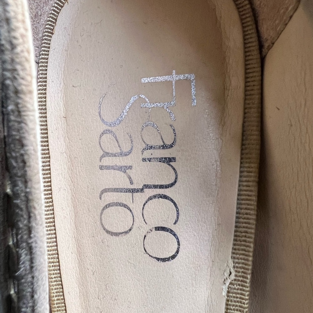 Franco Sarto Nude Diane LP Leather Upper 2.5” Heel Cut Out Heels, Size 8 - Picture 8 of 9